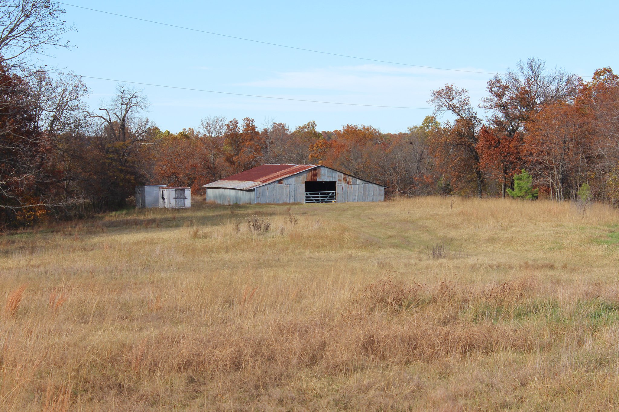 Tract 8 - Barn - OKLAHOMA LAND & REAL ESTATE AUCTION, 438 +/- Acres offered in 13 Tracts